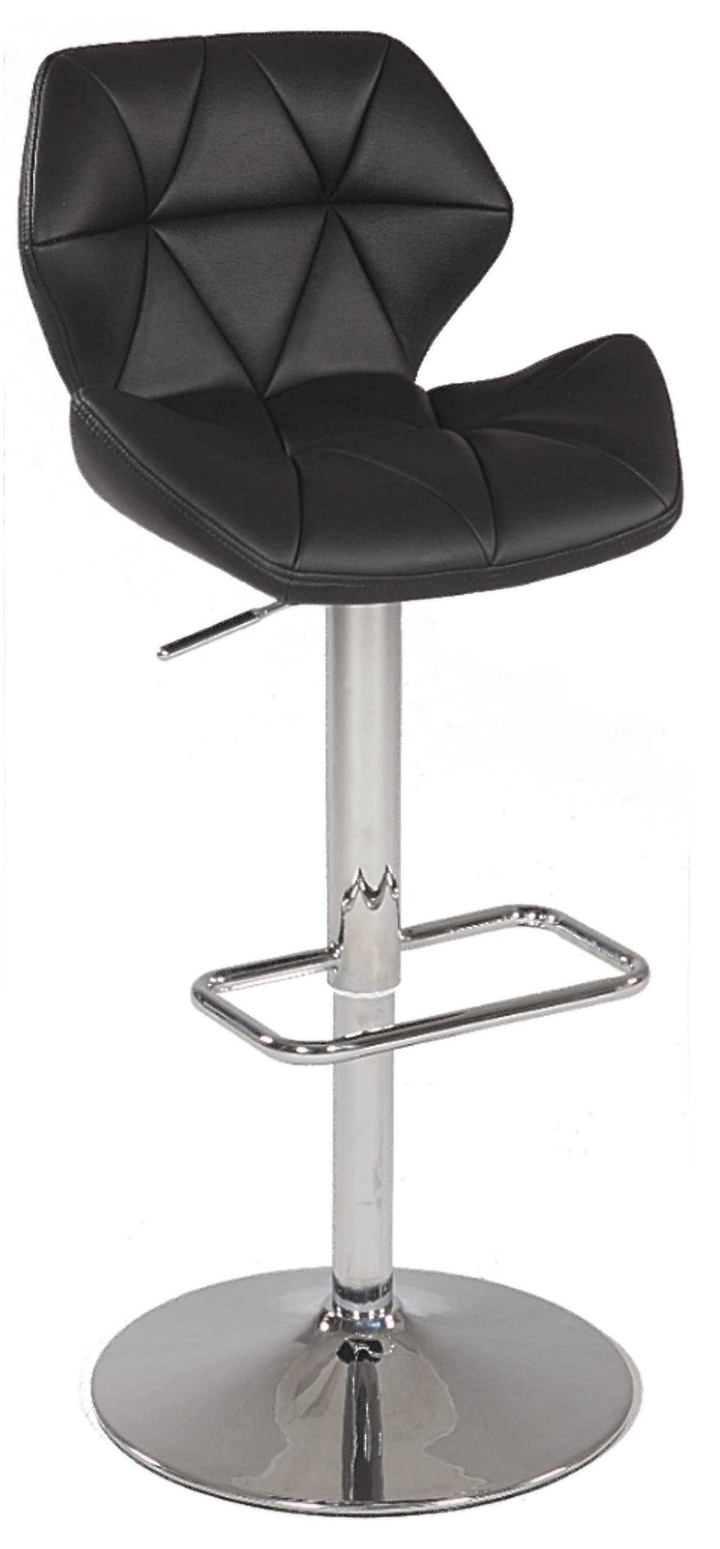 Black Swivel Height Stool E832003