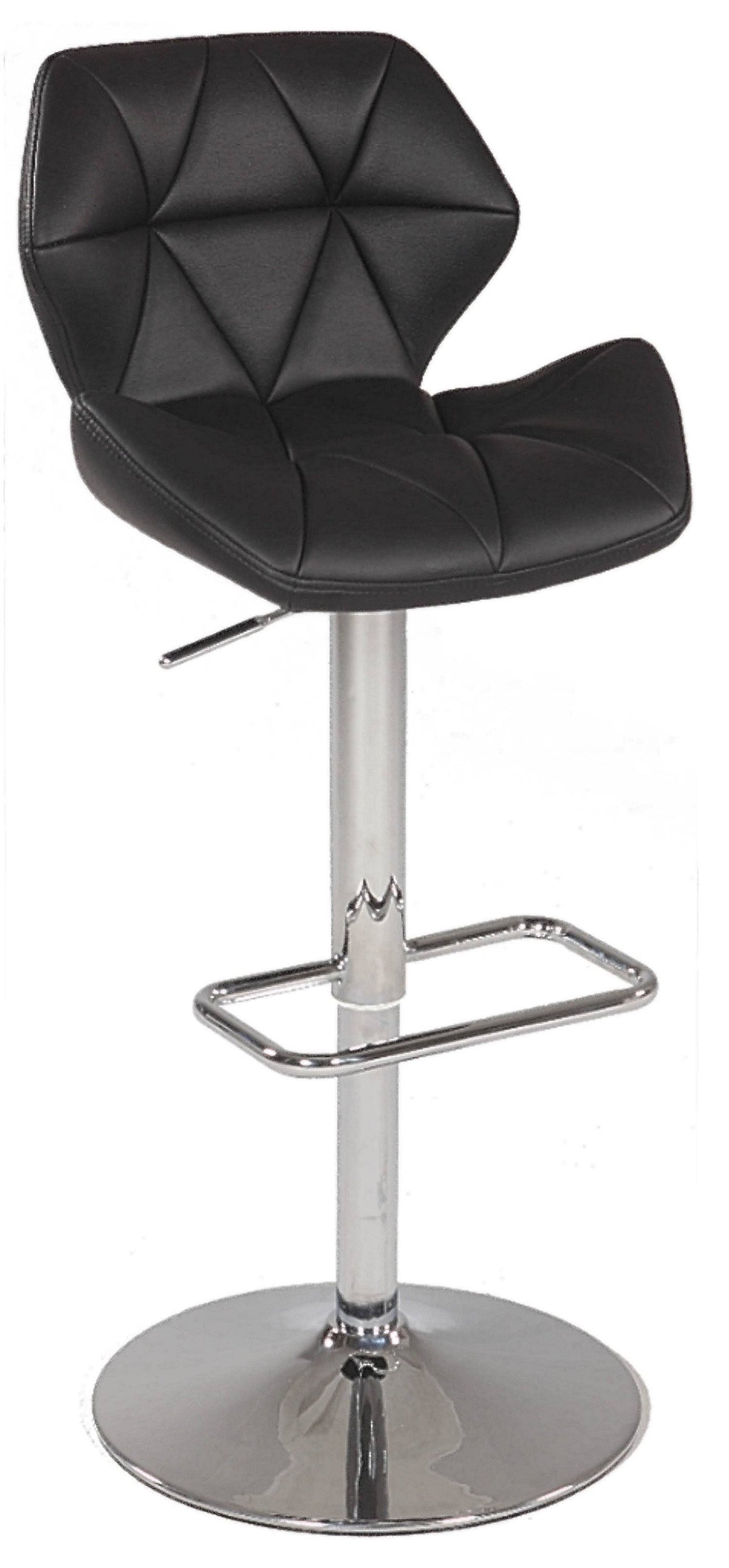 Black Swivel Height Stool E832003