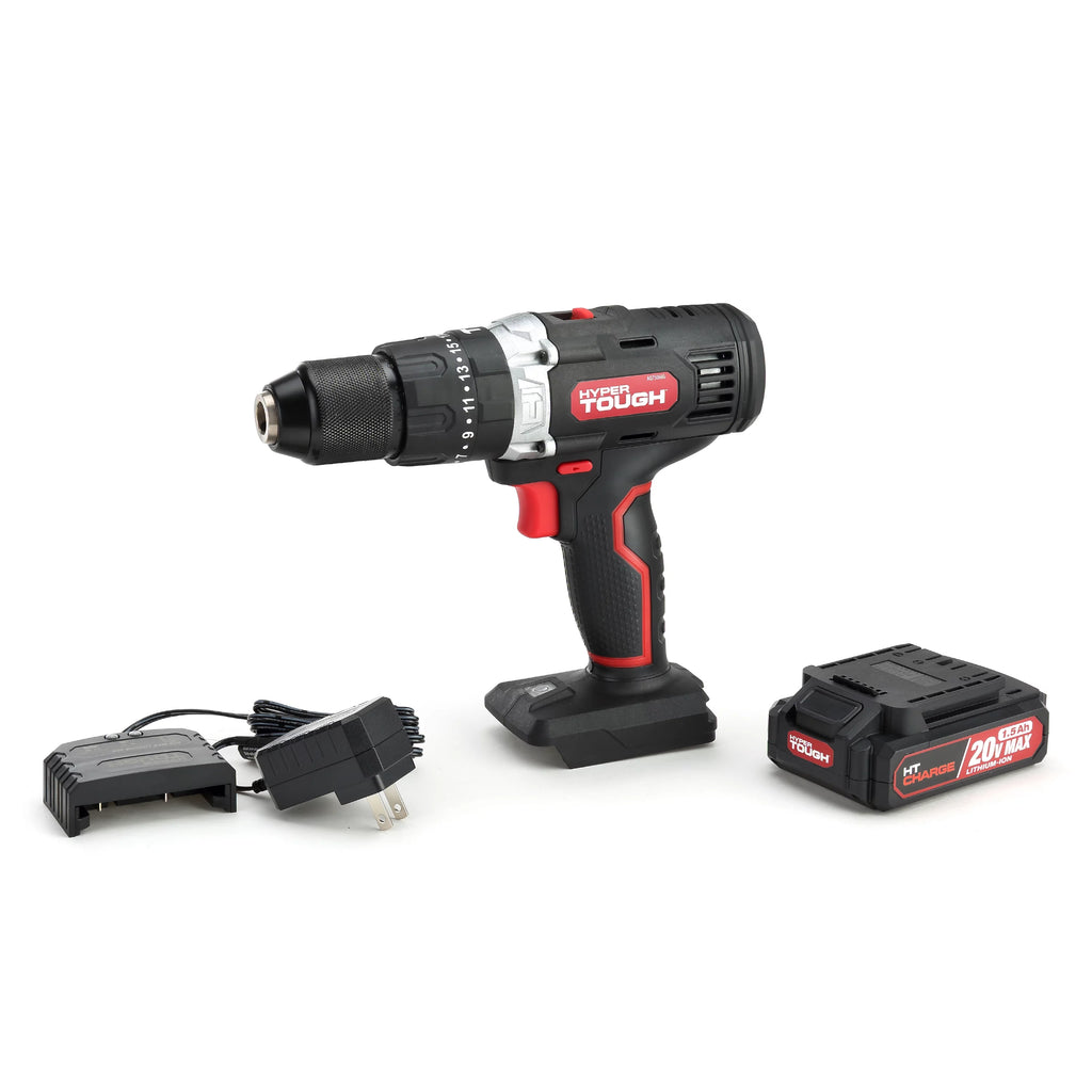 20V Impact Driver & 2-Speed Hammer Drill Bundle E660120