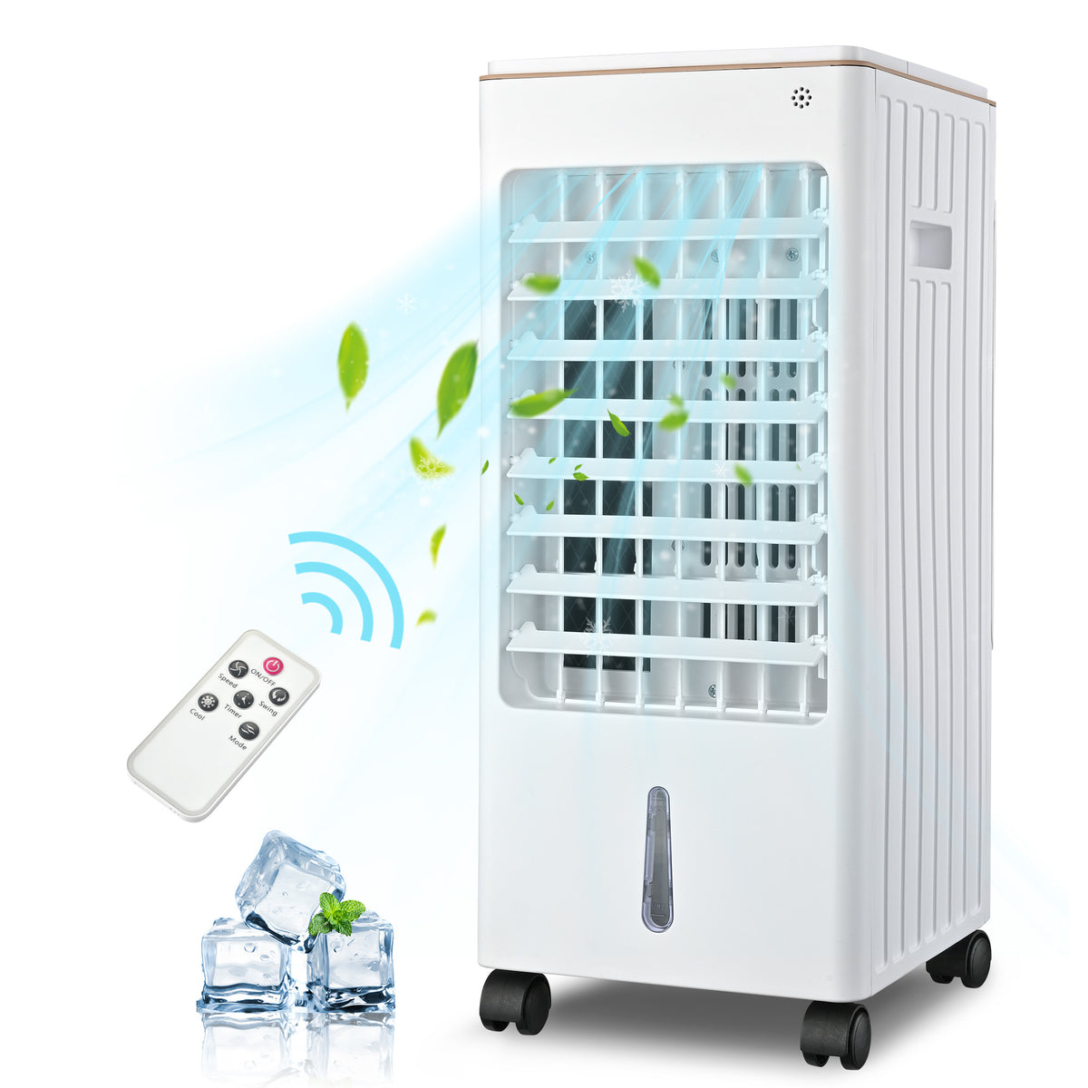 Portable Air Cooler with Double Tank Design and Adjustable Louver Z445926