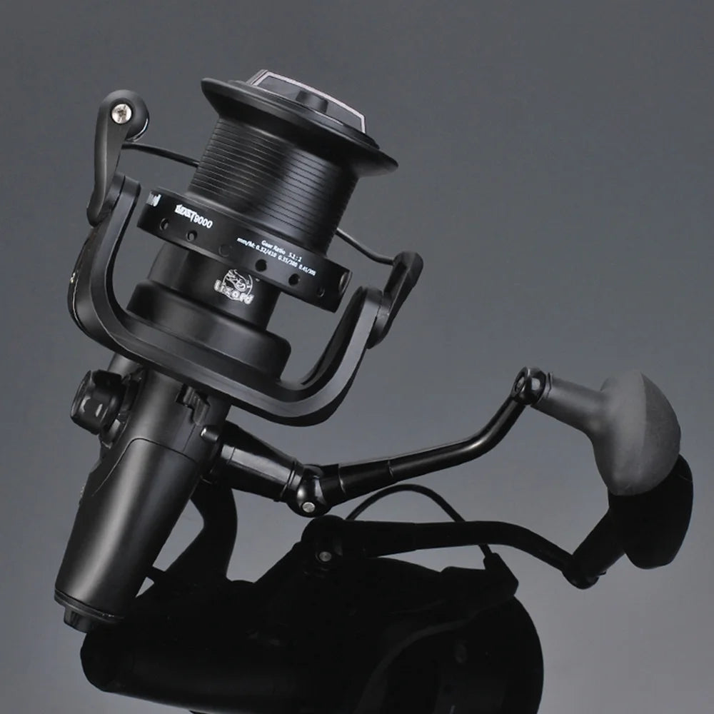 12+1 BB Carp Fishing Reel with Front and Rear Double Drag R1474