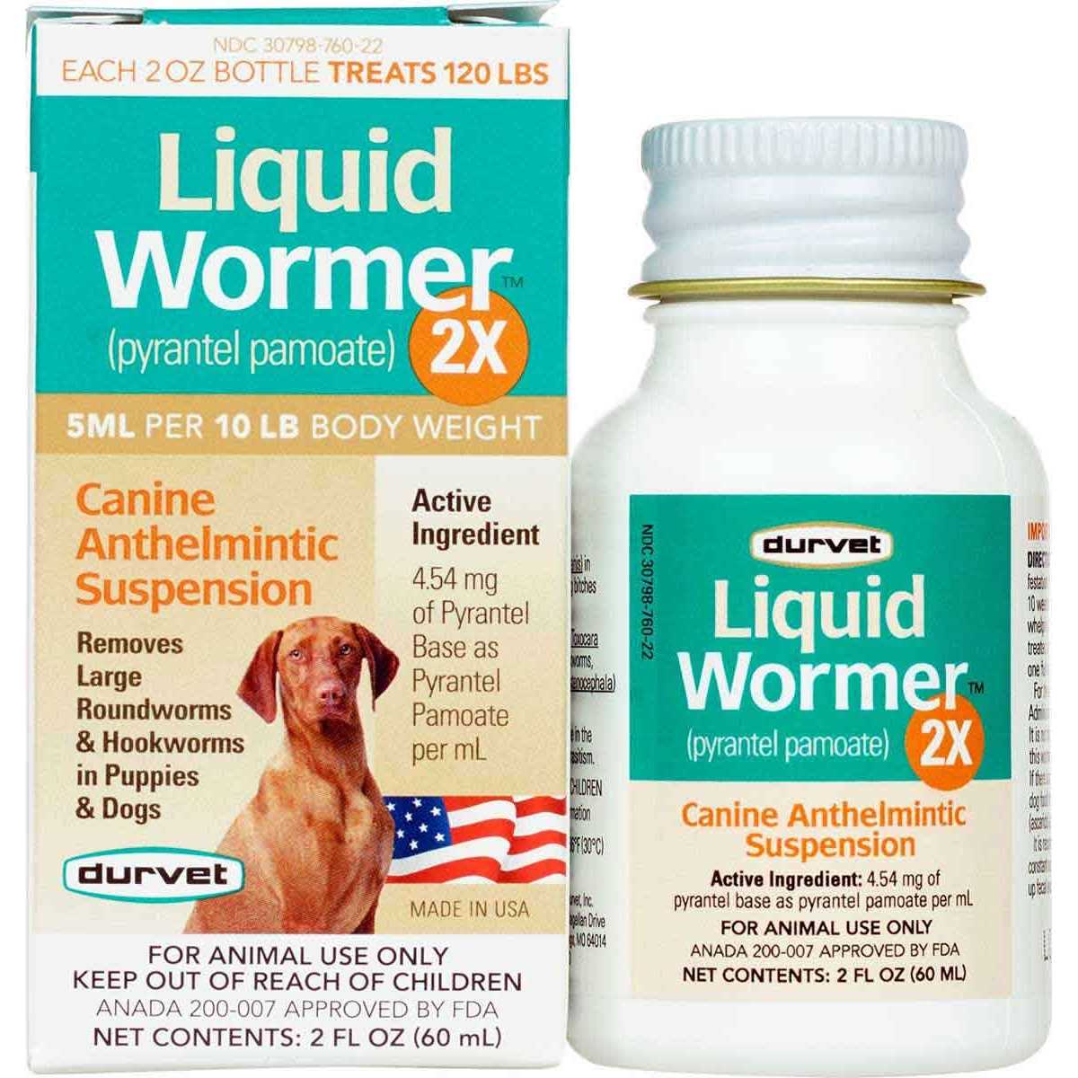 Liquid Dog Wormer 2X L390
