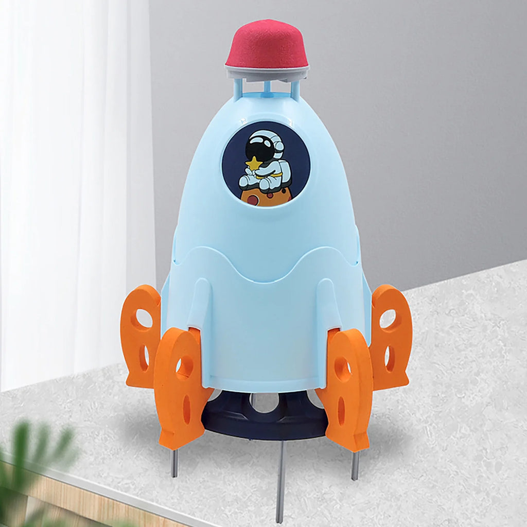 Musical Piano Carpet Space Rocket Sprinkler Water Spray Toy P271915
