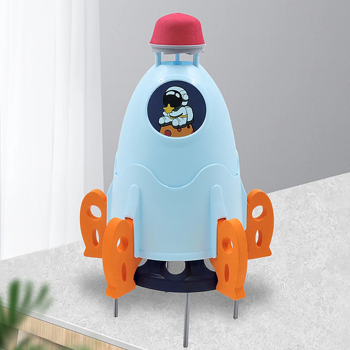 Musical Piano Carpet Space Rocket Sprinkler Water Spray Toy P271915
