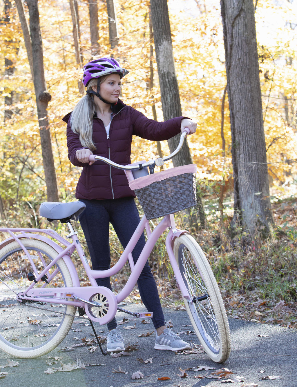 Pink Cruiser Bike C248