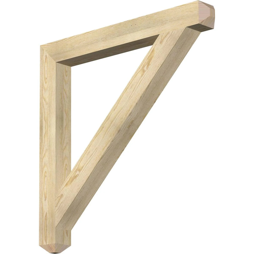 Traditional Craftsman Rough Sawn Douglas Fir Bracket U3461