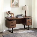 59 Inch Writing Desk with Drawers B754