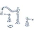 Polished Chrome 2-Handle Widespread Bathroom Faucet A456993