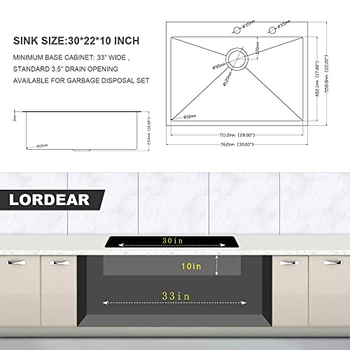 25"x22"x12" Drop In Single Bowl 16 Gauge Stainless Steel Laundry Sink Q861
