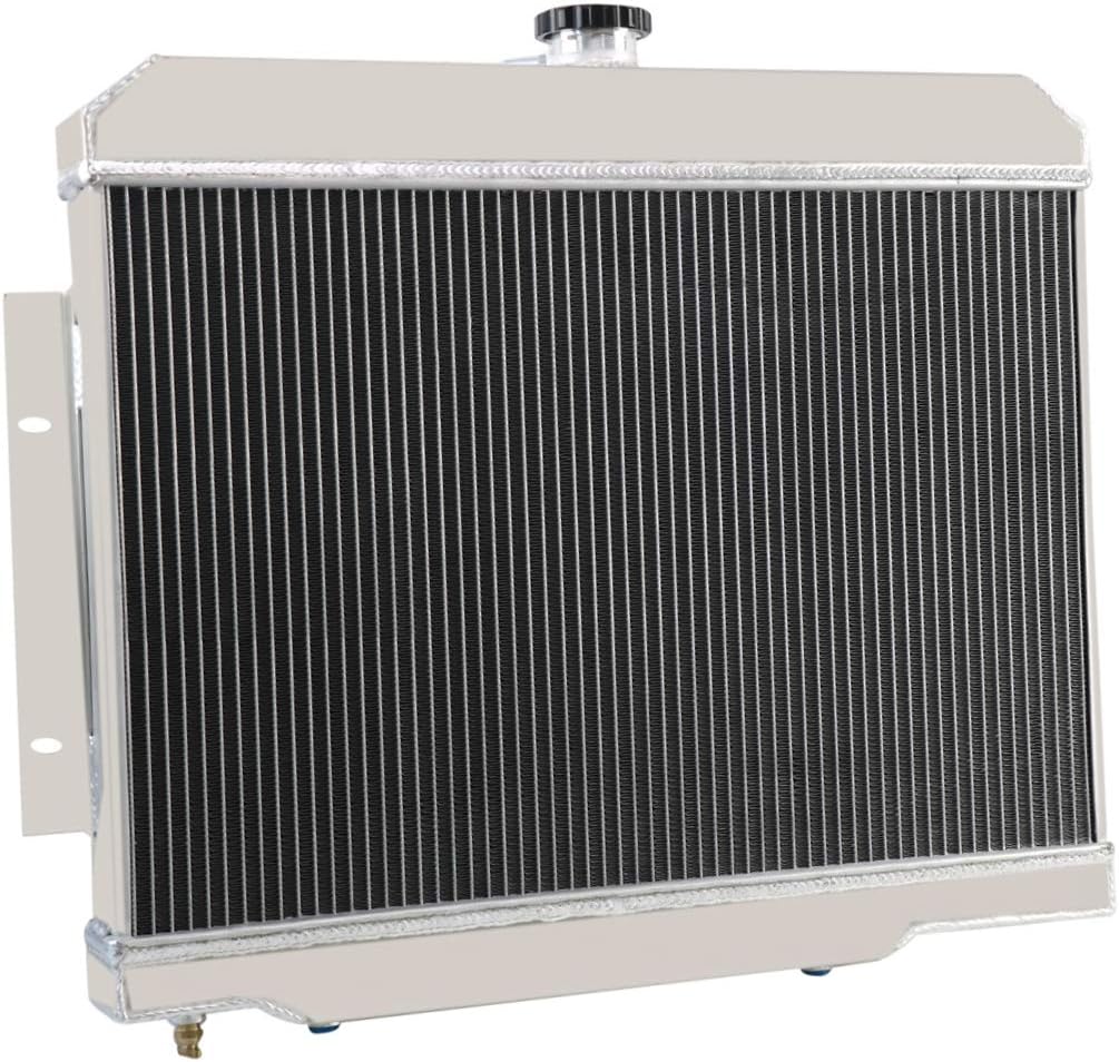 52MM 3 Row Core Aluminum Radiator with 2X12" Fan and Shroud S213