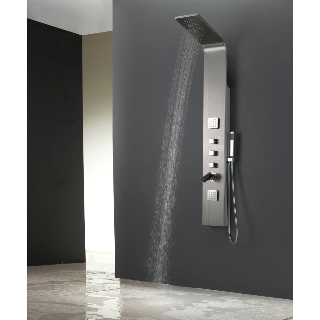 Wall Mount Stainless Steel Shower Panel in Chrome N65731