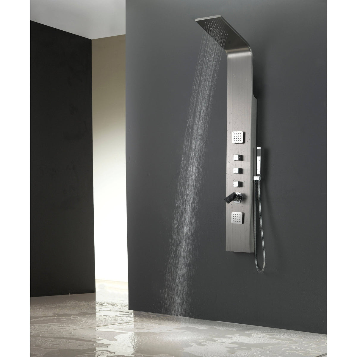 Wall Mount Stainless Steel Shower Panel in Chrome N65731