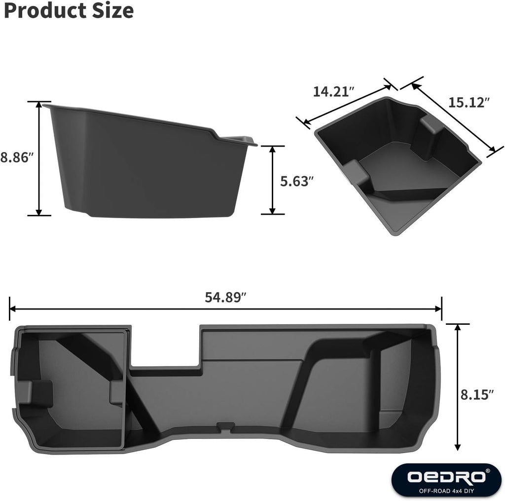 Rear Under Seat Storage Box for Double Cab P78839