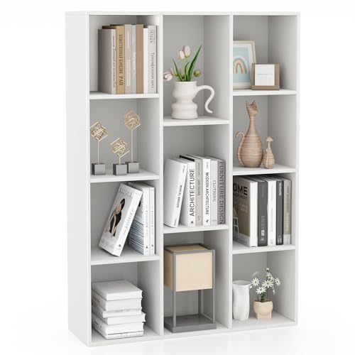 White 11 Cube Wooden Bookcase O842064