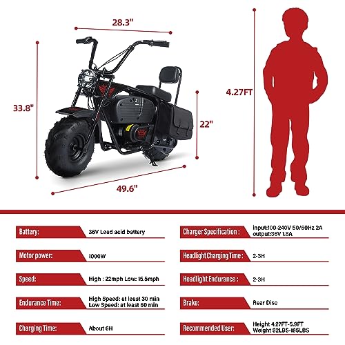 Camo Blue & Yellow Electric Mini Dirt Bike U5228