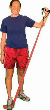 Exercise Band Handle with D-Ring U422089