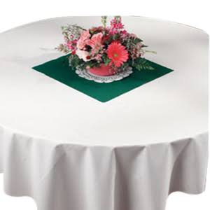 White Table Cover 24/Case D36764