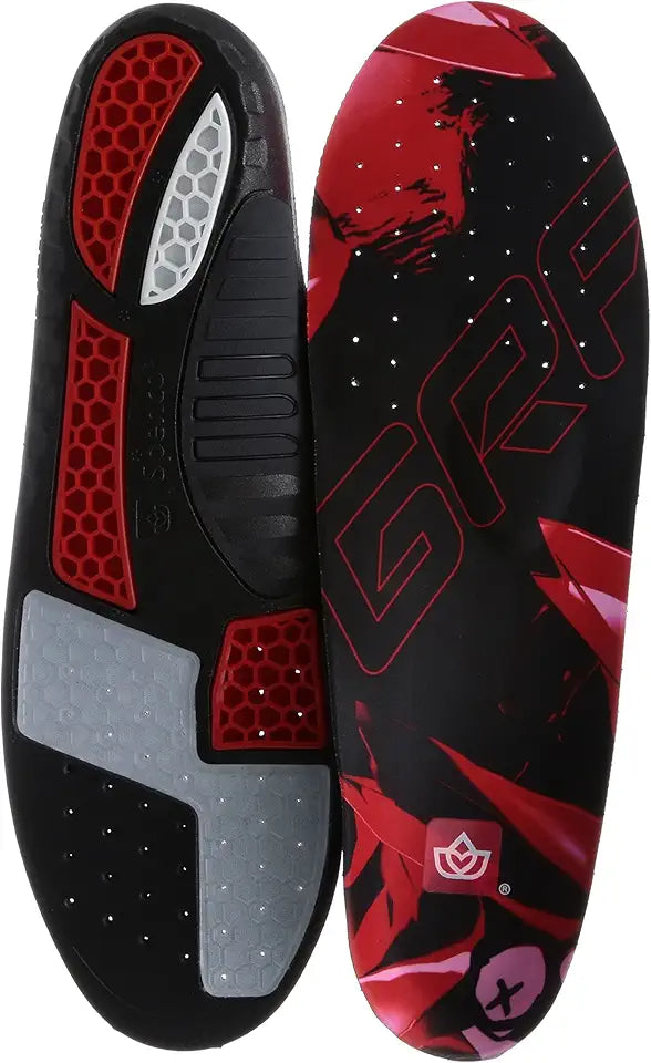 Black Red Maximum Performance Insoles N541
