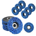 12 Pack Blue Stripping Wheel 4-1/2 x 7/8 inch J36562