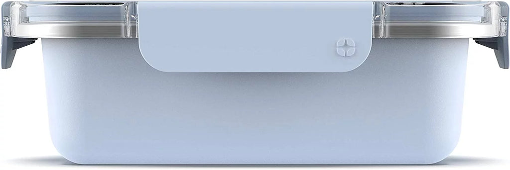 Stainless Steel Rectangle Food Storage Container with Leak-Proof Lids, 4 Cup F72676