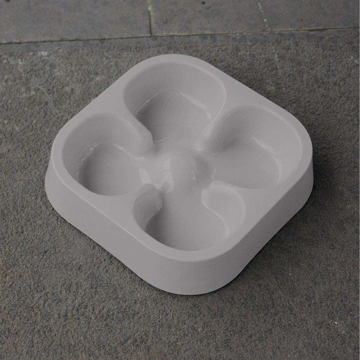 Slow Feeding Dog Bowl Striped Pattern W1284
