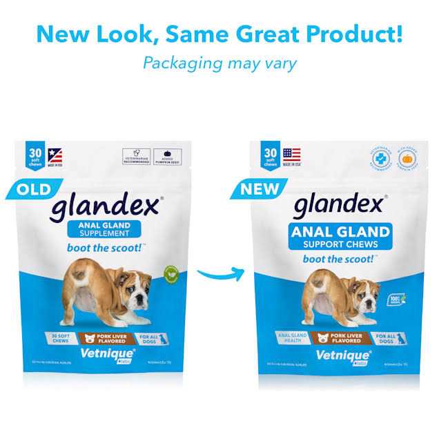 Anal Gland Soft Chews Supplement for Dogs U9826