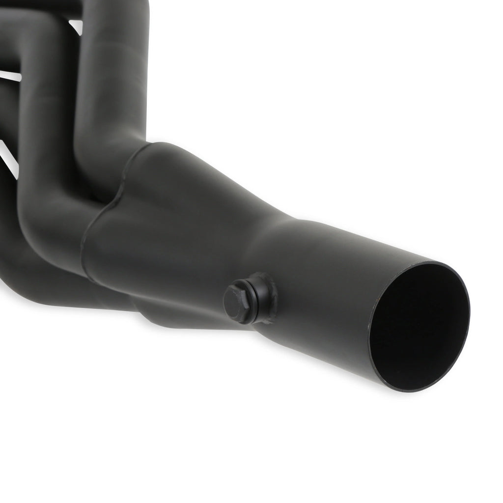 Black Painted Steel Mid-Length Headers X575