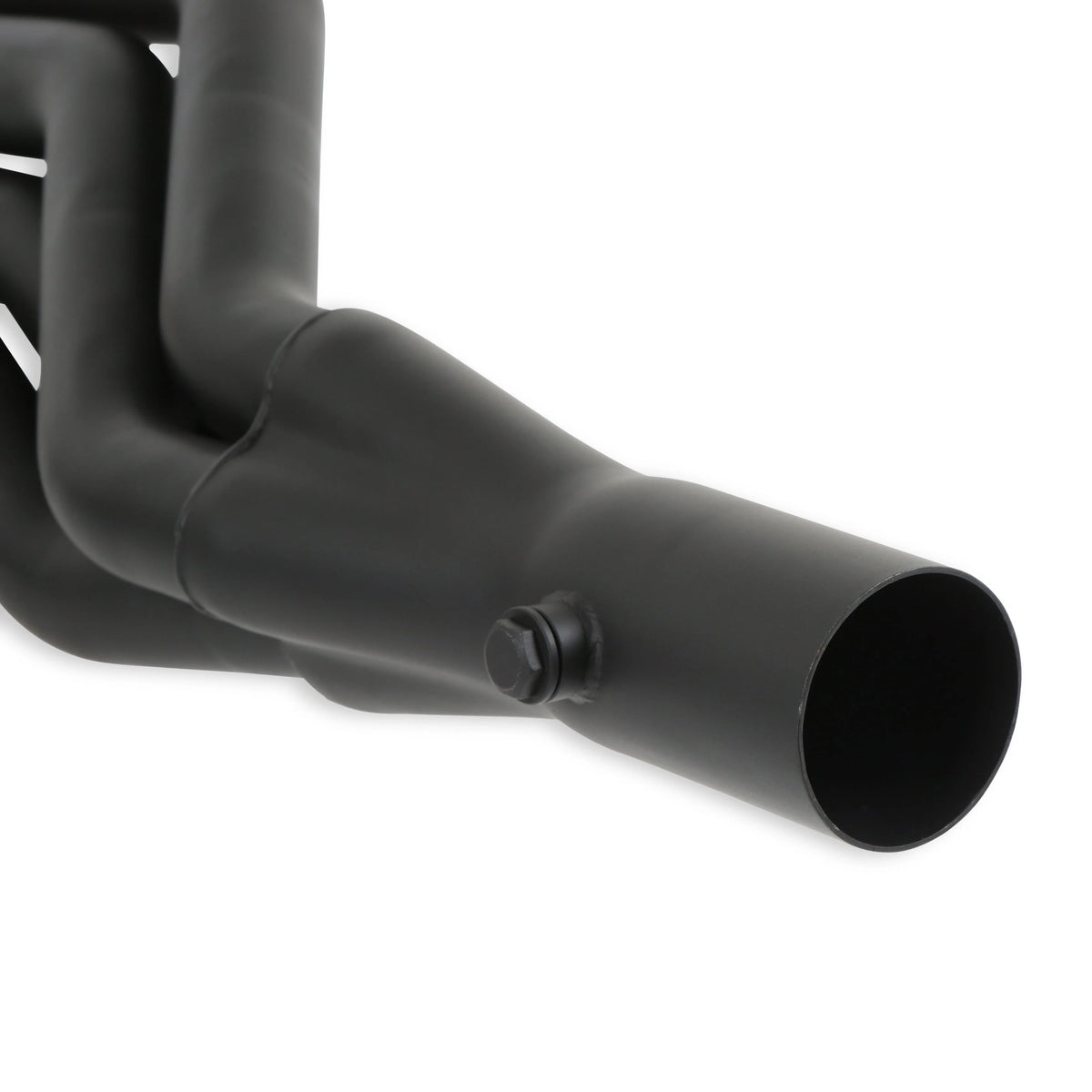 Black Painted Steel Mid-Length Headers X575