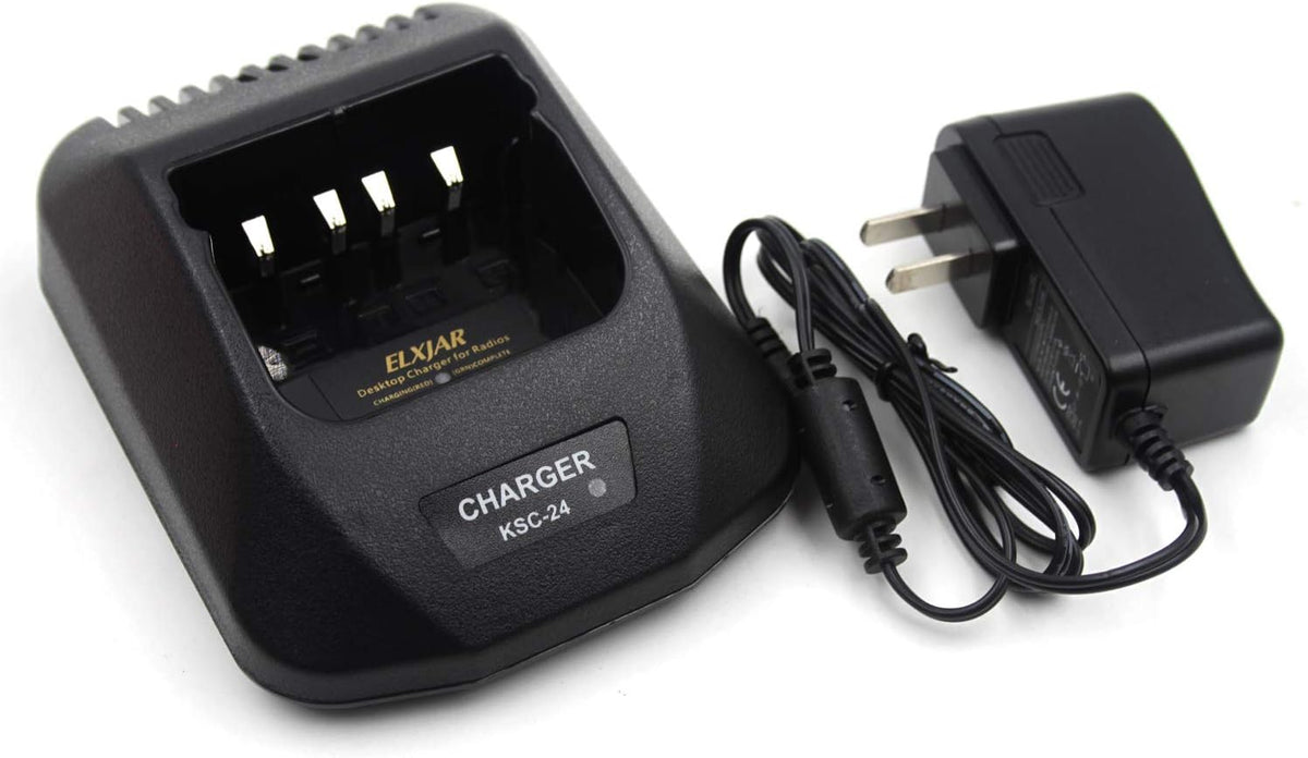(2-Pack) Rapid Quick Charger for Kenwood Two Way Radio Battery L8158
