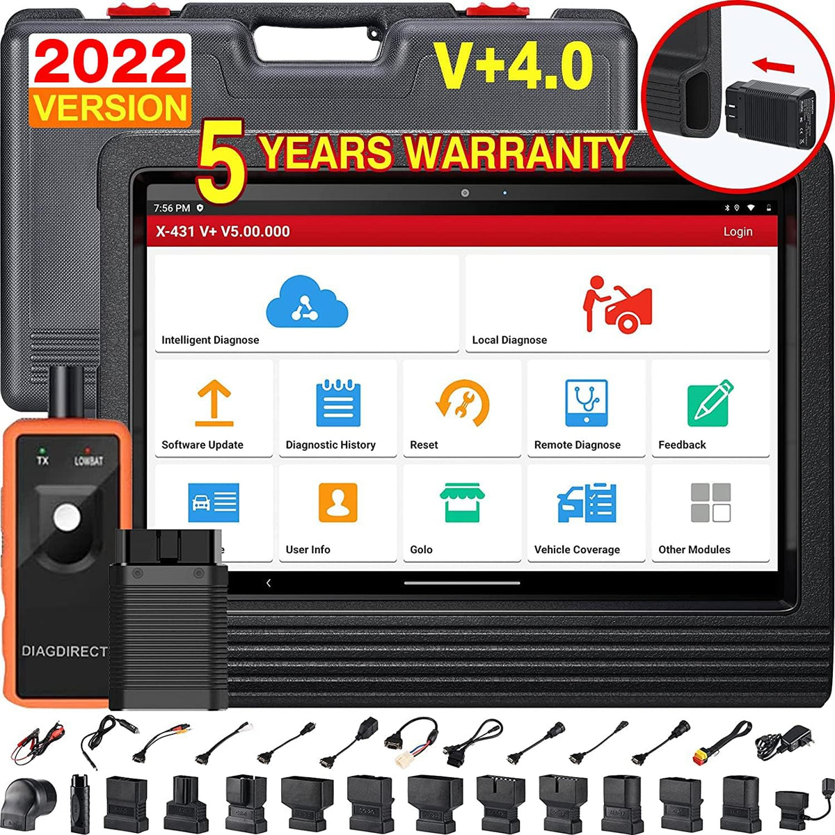 Bidirectional Scan Tool with ECU Coding U742