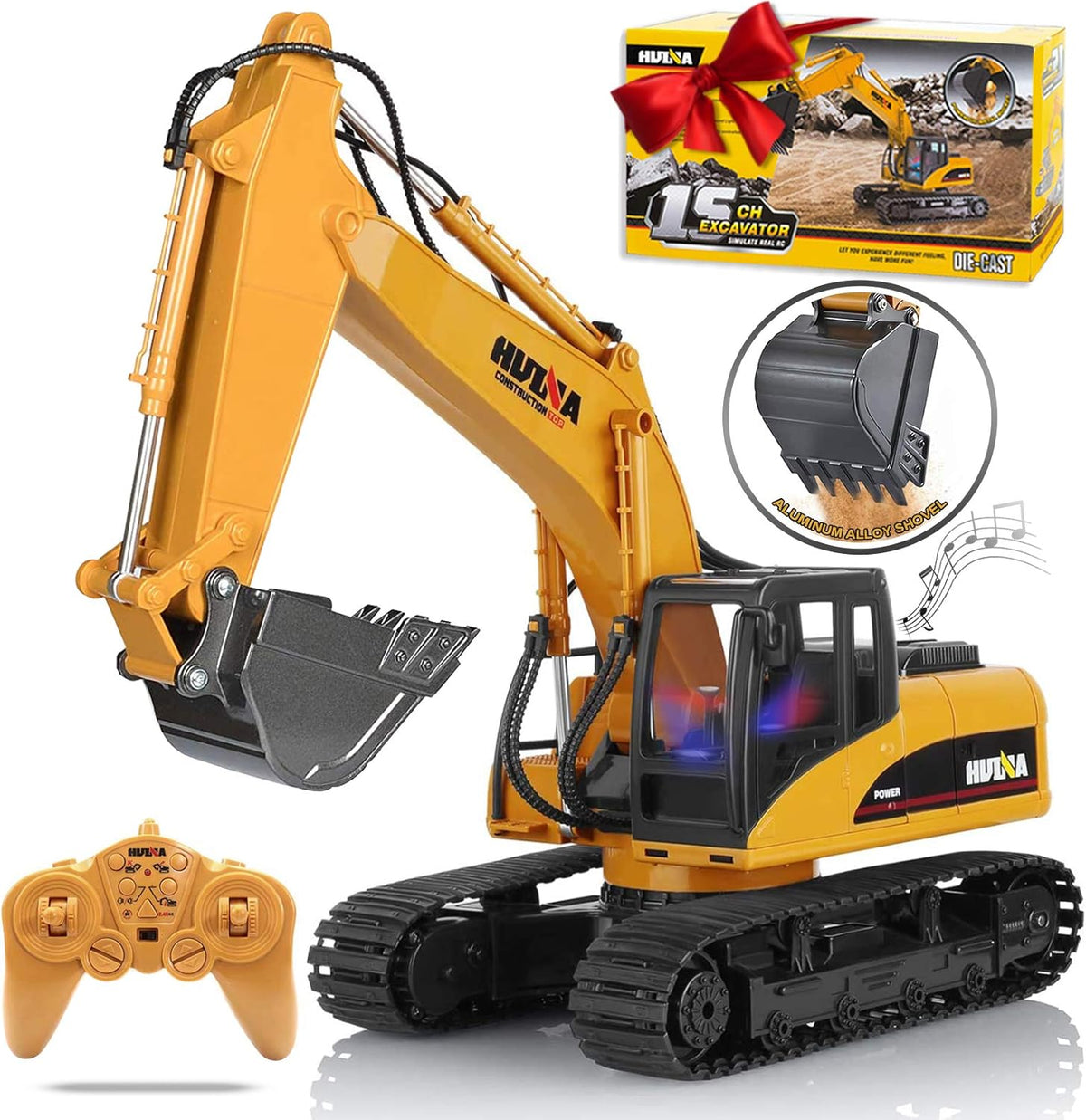1/14 Scale 15 Channel 2.4Ghz RC Excavator J533
