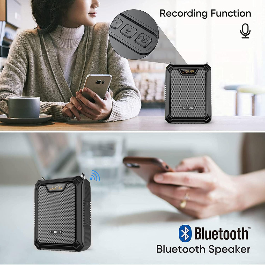 Portable Bluetooth Voice Amplifier 18W with 2500mAh Rechargeable Battery R291