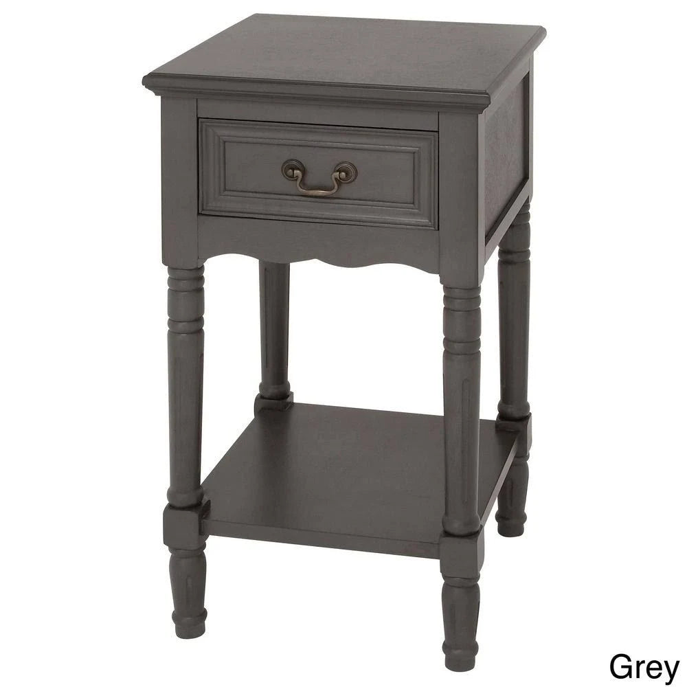 Antiqued Solid Wood Night Stand M675