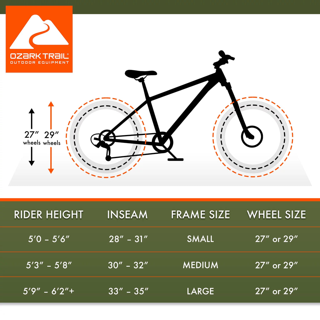 24 Glide Mountain Bike, 8 Speed, Black K175794