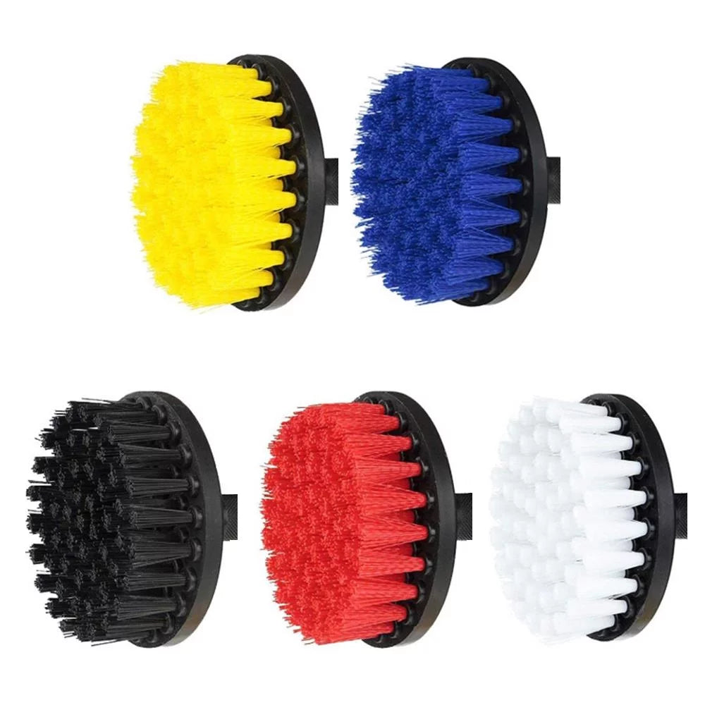 31PCS Electric Drill Brush Set with Cloth Scrub Pads Sponge Extendable Long Attachment Power Scrubber O511