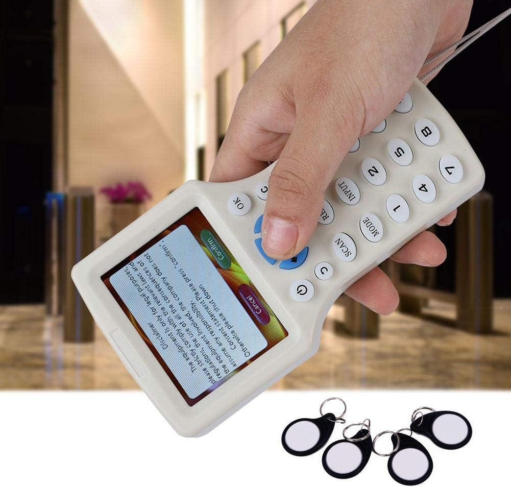 Handheld RFID Copier ID IC Reader Writer with 3.2 Inch Screen D884