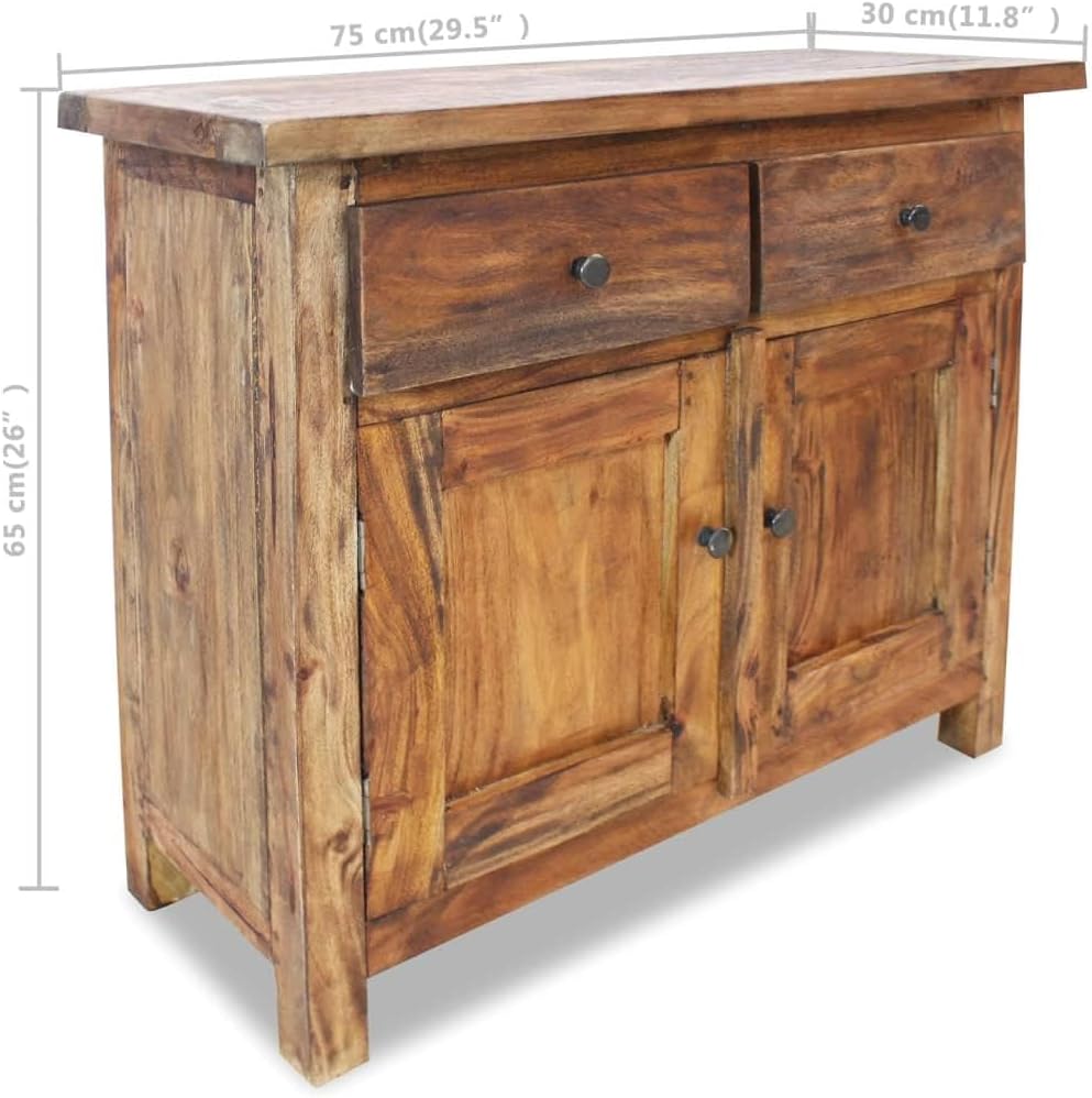 Reclaimed Solid Wood Sideboard Console Table K1386