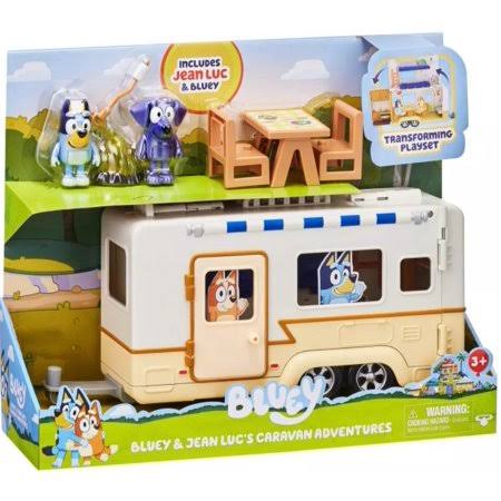 Bluey & Jean Luc Caravan Adventures Playset P139