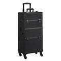 Dark Green Aluminum Cosmetic Travel Case L740