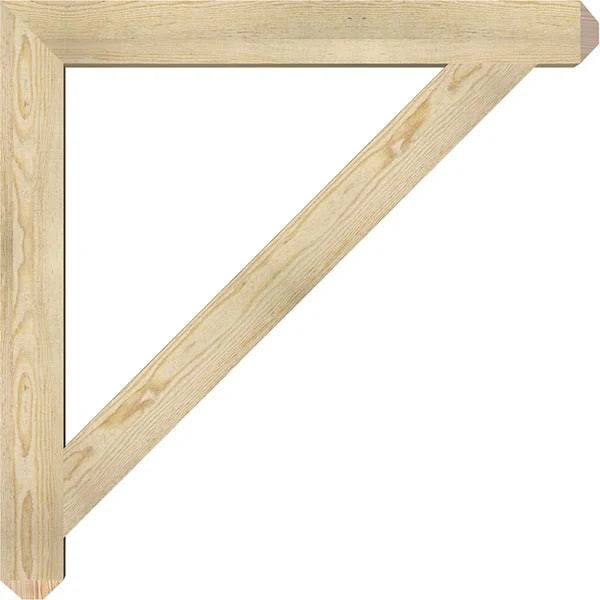 Traditional Craftsman Rough Sawn Douglas Fir Bracket U3461
