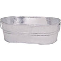 4 Gallon Hot Dipped Oval Tub, Case of 6 M71960