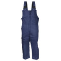 Navy FR Insulated Bib Overall S878046