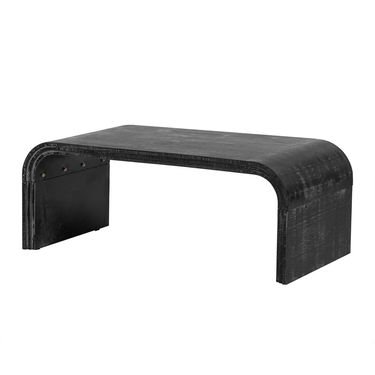 Antique Black Coffee Table Q173123