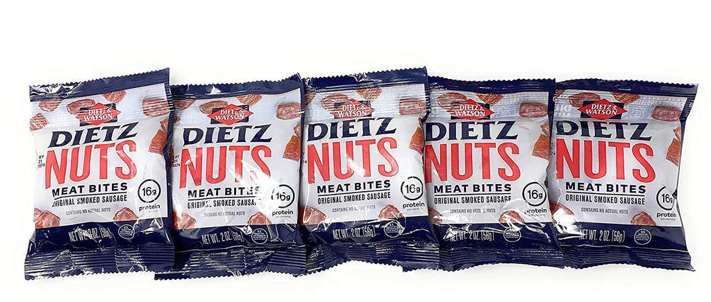 Beef Jerky Pork Jerky Meat Bites Smoked Sausage 5 Pk - 2 oz H77260