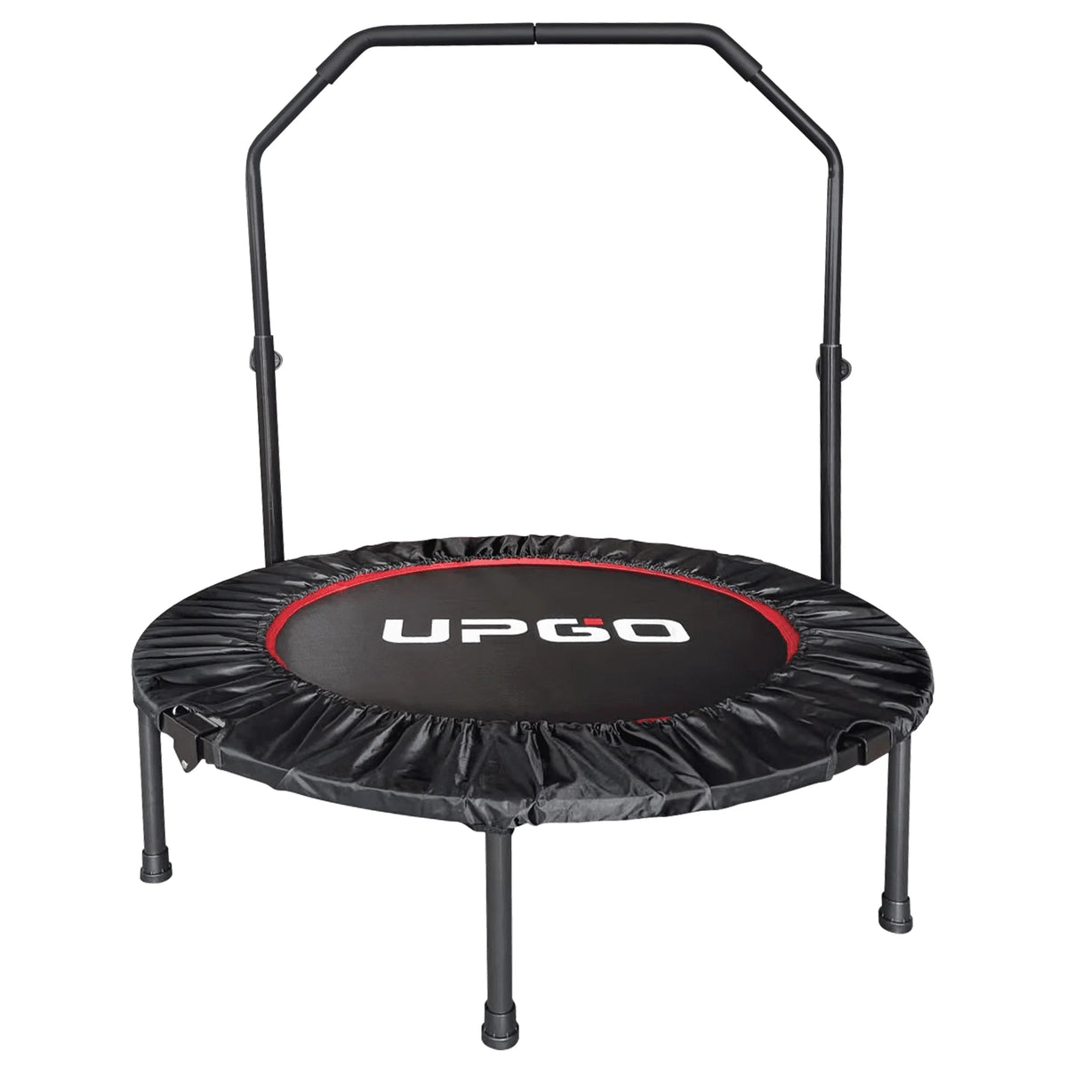 40 Foldable Fitness Trampoline with Adjustable Foam Handle L5620