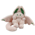 Pink Bat Rabbit Plush Toy with Wings Long Tail Stuffed Animal Pillow Doll A5446