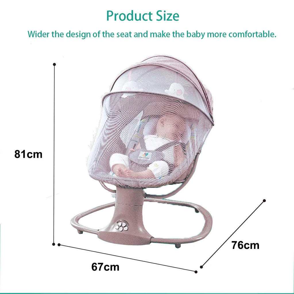 Electric Portable 2 in 1 Baby Swing Bouncer Seat L618