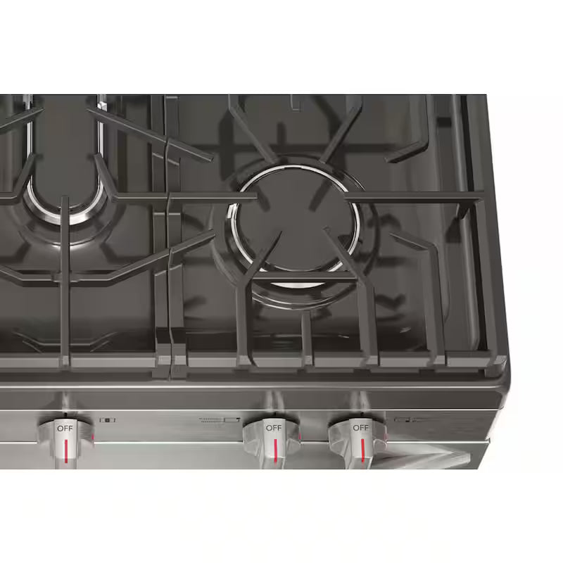 5 Burner Freestanding Gas Range with Air Fry X86829