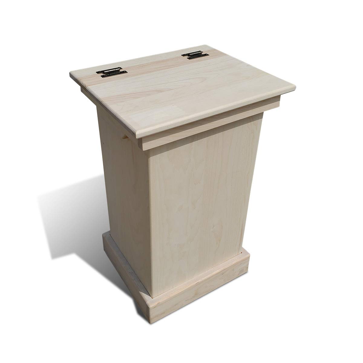 Lift Top Solid Wood Trash Can Cabinet K733043