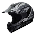Black Graphic Adult MX Helmet G61644